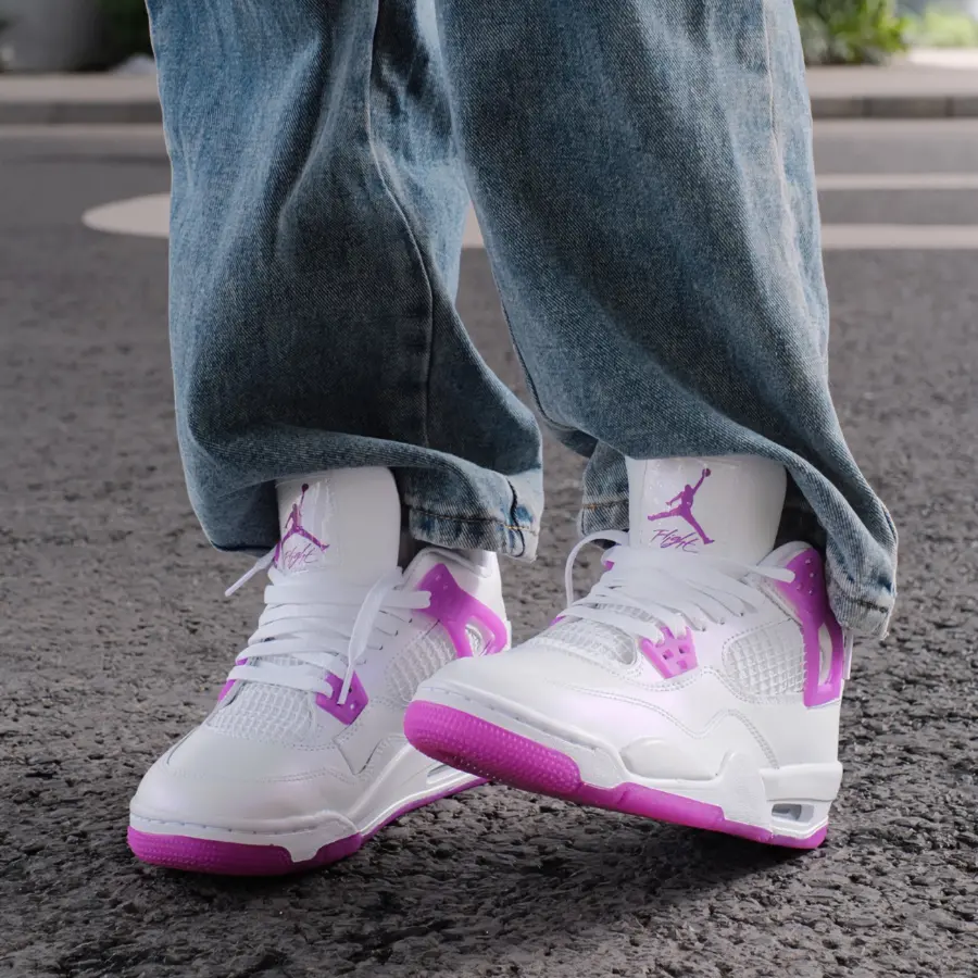 Giay Nike Air Jordan 4 Retro GS 'Hyper Violet' FQ1314-151