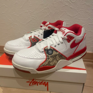 Giay Nike Stussy x Air Flight 89 Low SP 'Red' FD6475-101