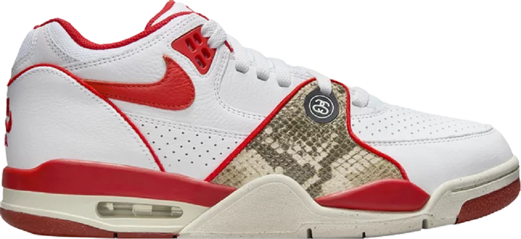 Giay Nike Stussy x Air Flight 89 Low SP 'Red' FD6475-101