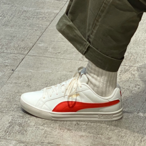 Giay Puma Smash Vulc V3 LO 'White Red' 380752-12