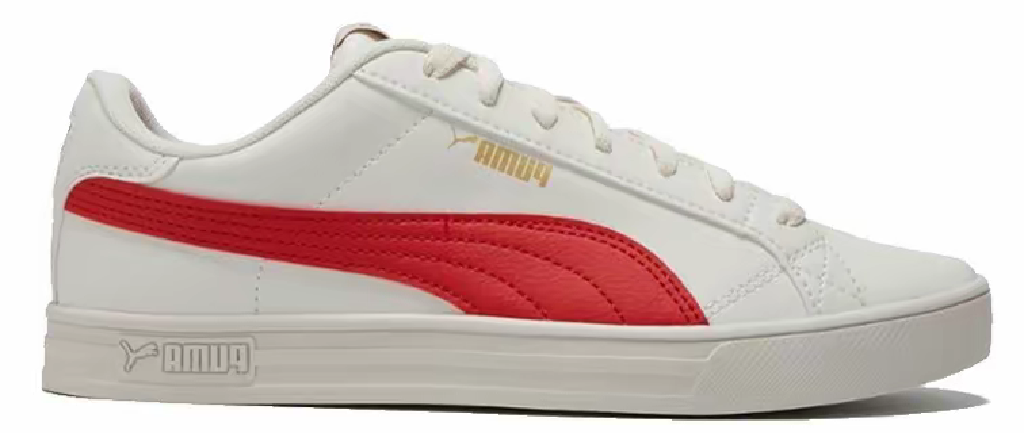 Giay Puma Smash Vulc V3 LO 'White Red' 380752-12