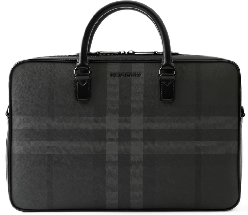 Tui Burberry Slim Ainsworth Briefcaseg 'Charcoal' 80660911