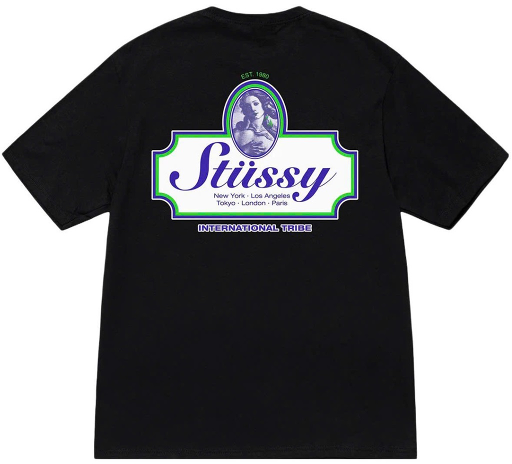 Ao Stussy Authentic Tee 'Black'