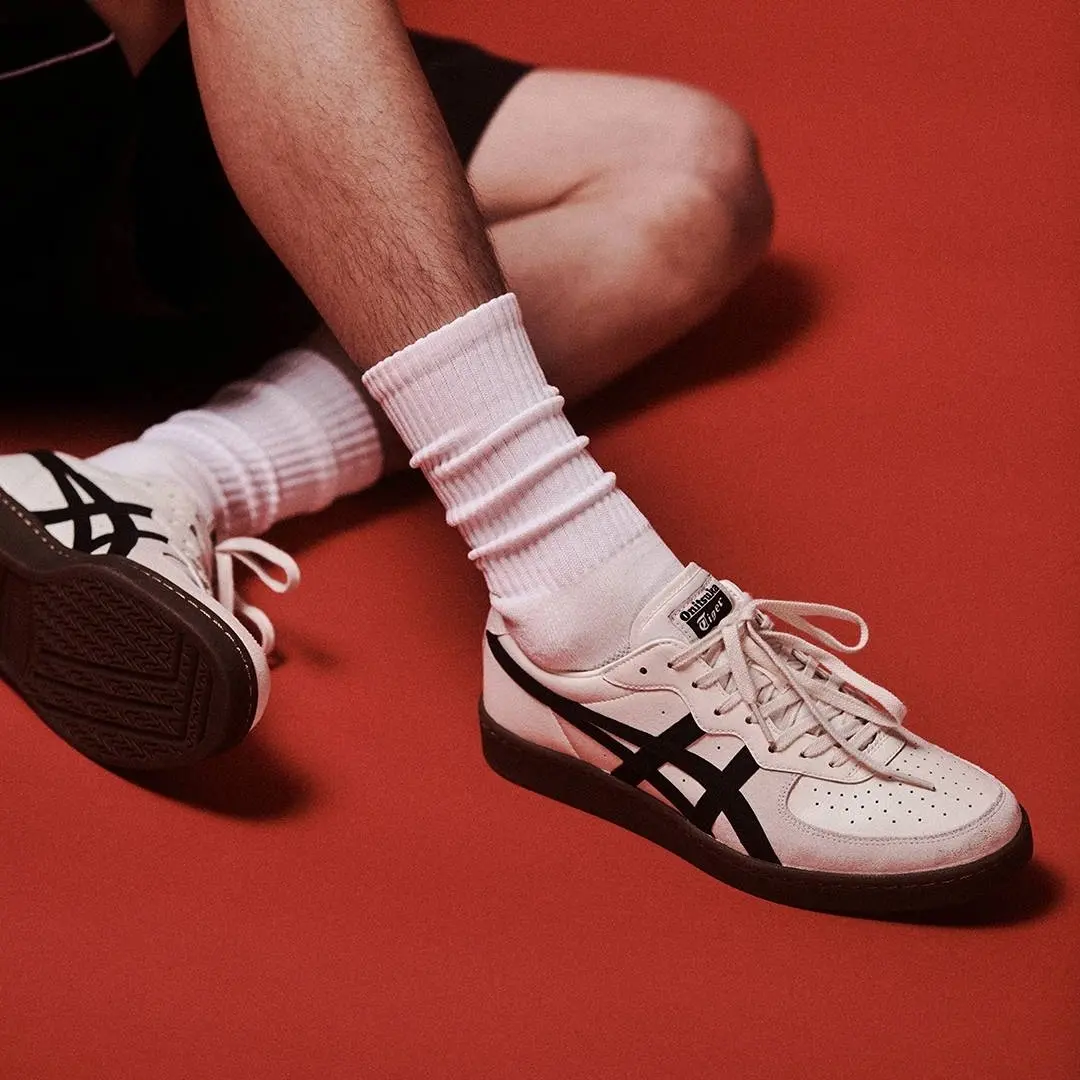 Giay Onitsuka Tiger GSM 'Cream Black' 1183A353-127