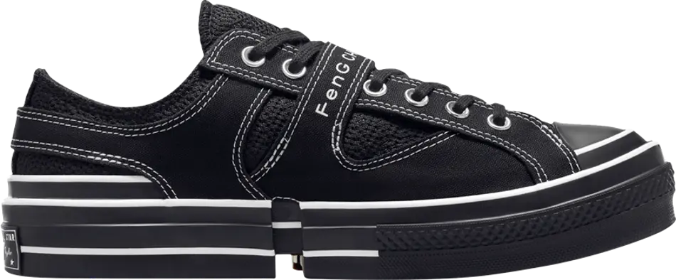 Giay Converse Chuck 70 Low x Feng Chen Wang 'Black' A08858C