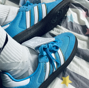 Giay Adidas Samba LT 'Semi Blue Burst' IE9170