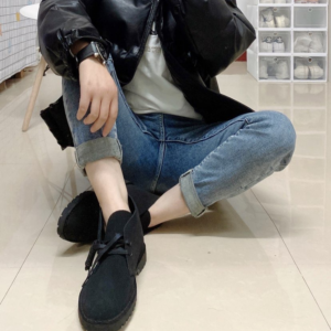 Giay Clarks Desert Rock 'Black' 261627057