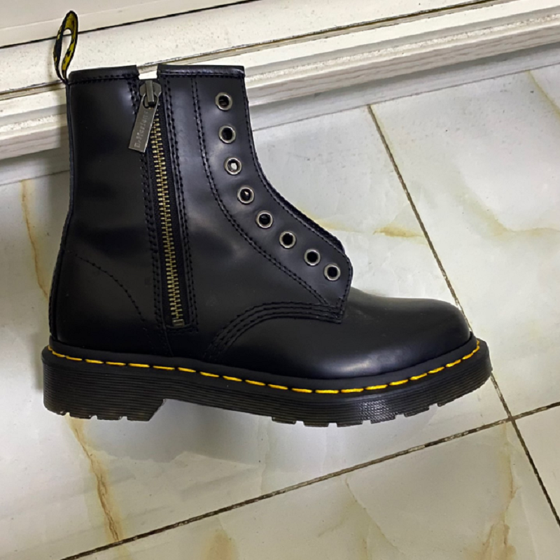 Giay Dr.Martens 1460 Elastic Smooth Leather 'Black' 26731001