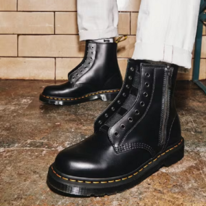 Giay Dr.Martens 1460 Elastic Smooth Leather 'Black' 26731001