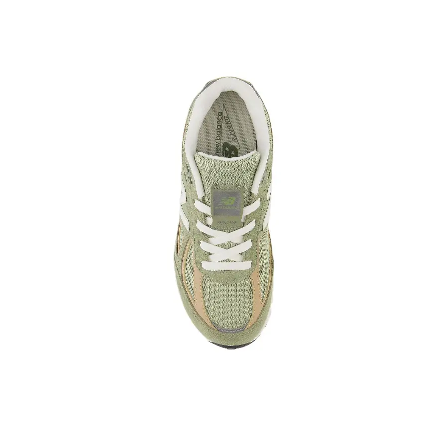 Giay New Balance Teddy Santis x 990v4 Big Kid 'Olive' GC990GT4
