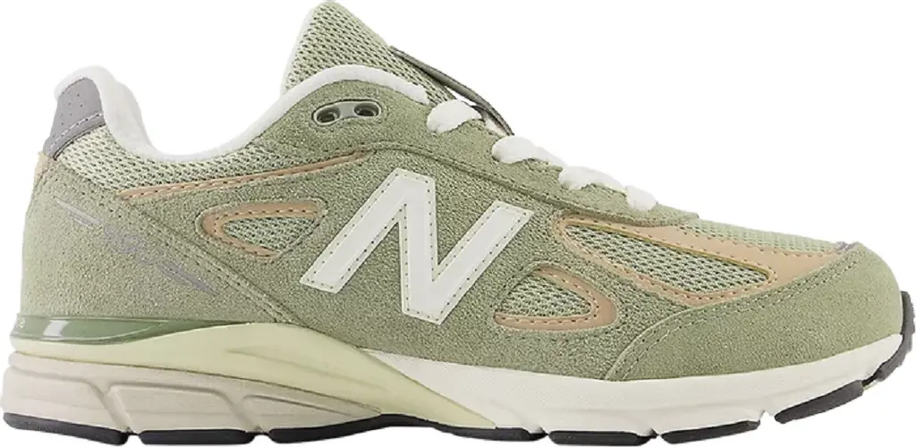 Giay New Balance Teddy Santis x 990v4 Big Kid 'Olive' GC990GT4