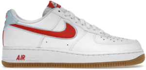 Giay Nike Air Force 1 Low 'White Red Glacier Ice' DA4660-101