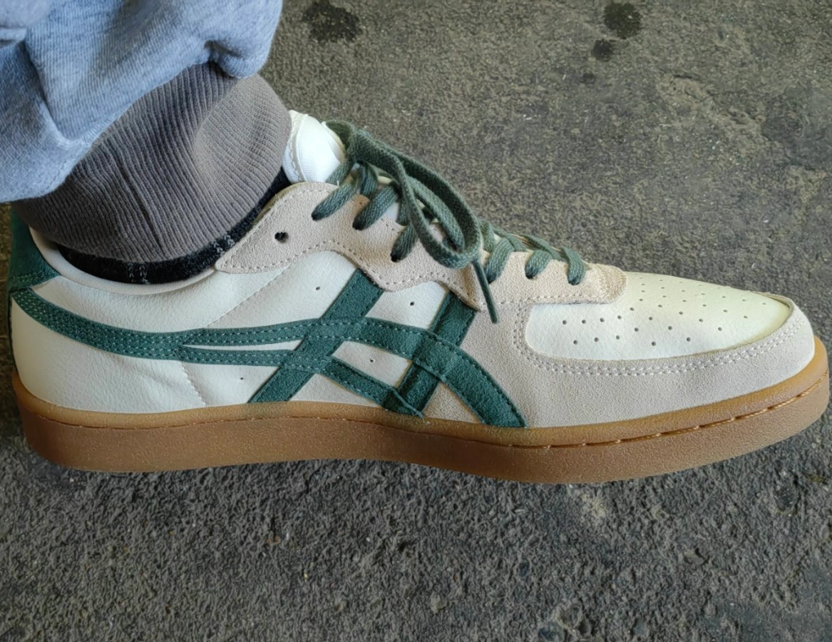 Giay Onitsuka Tiger GSM 'Cream Hiking Green' 1183A353-128