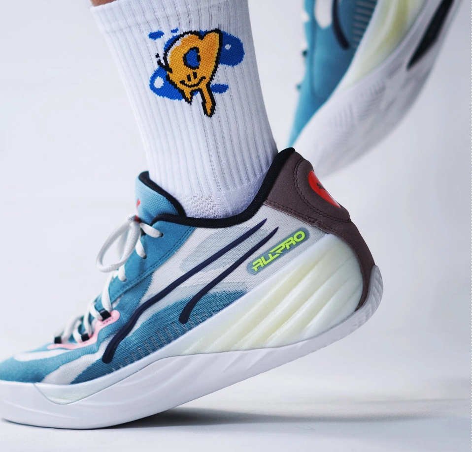 Giay Puma All-Pro Nitro 'Bold Blue Koral Ice' 379079-03