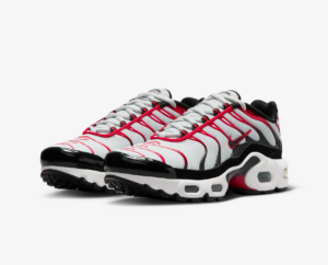 Giay Nike Air Max Plus GS 'Platinum University Red' CD0609-027