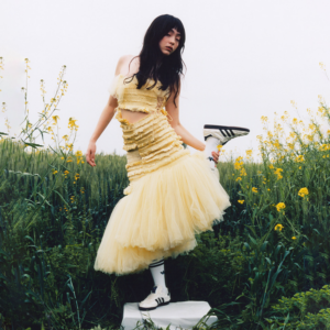 Giay Adidas Samba x Caroline Hu x CLOT 'Reverie Off White' JQ4748