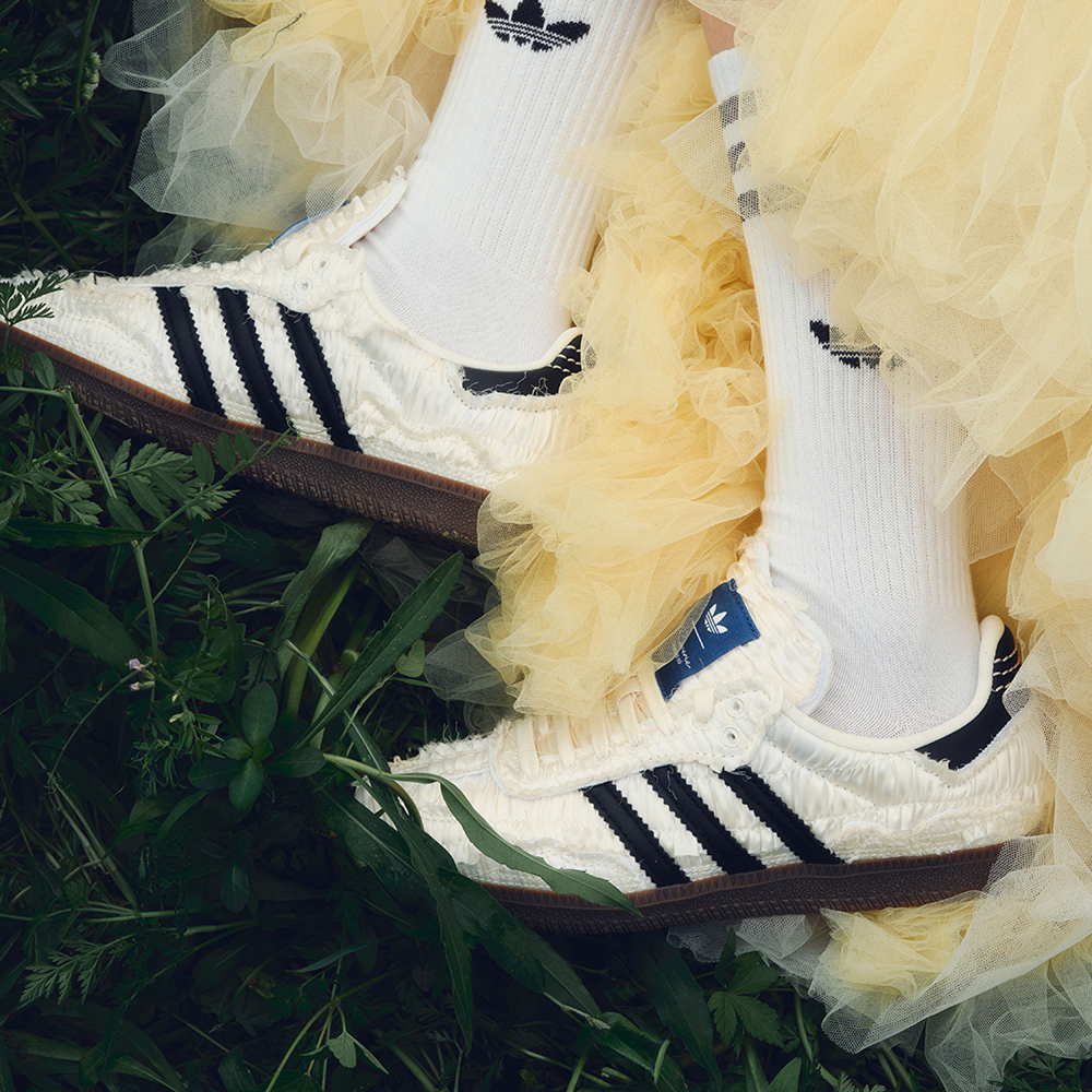 Giay Adidas Samba x Caroline Hu x CLOT 'Reverie Off White' JQ4748