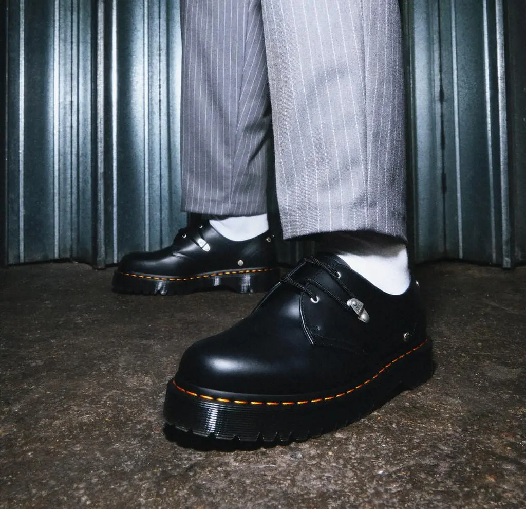 Giay Dr.Martens 1461 Bex Stud Leather Oxford 'Black' 26960001
