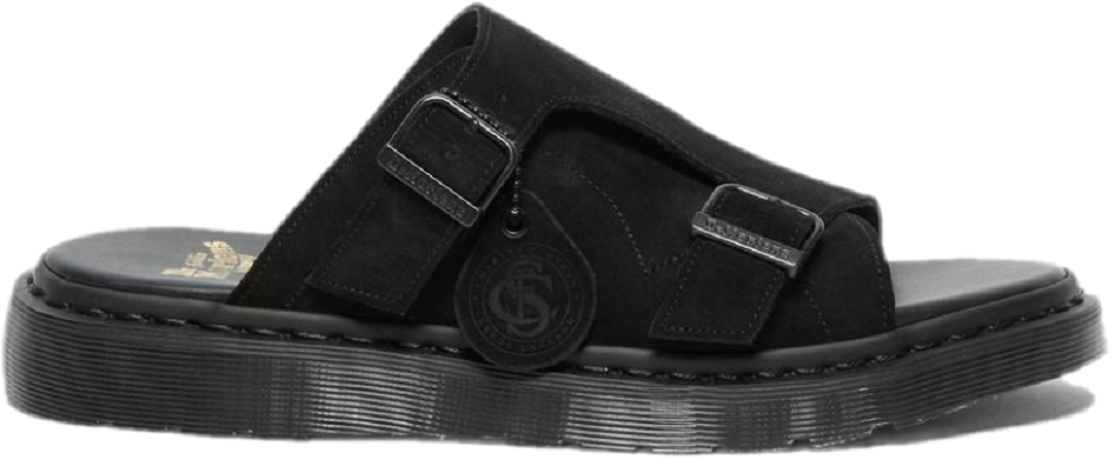 Dep Dr.Martens Dayne Made in England Suede 'Black' 27498001