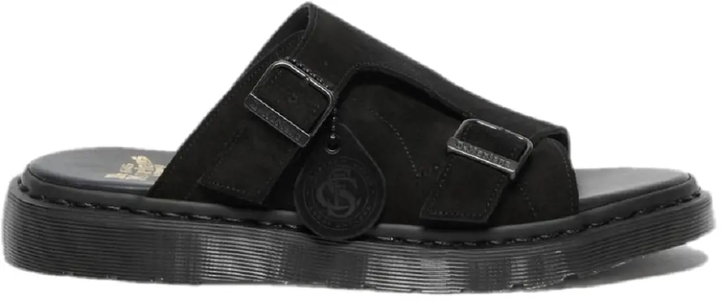 Dep Dr.Martens Dayne Made in England Suede 'Black' 27498001