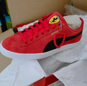 Giay Puma Suede x Scuderia Ferrari 'Rosso Corsa' 307052-04