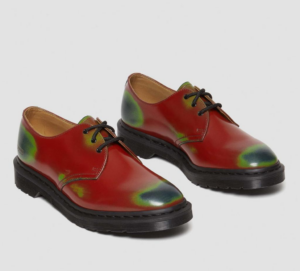 Giay Dr.Martens 1461 Supreme Rub Off Leather Oxford 'Red' 32127640