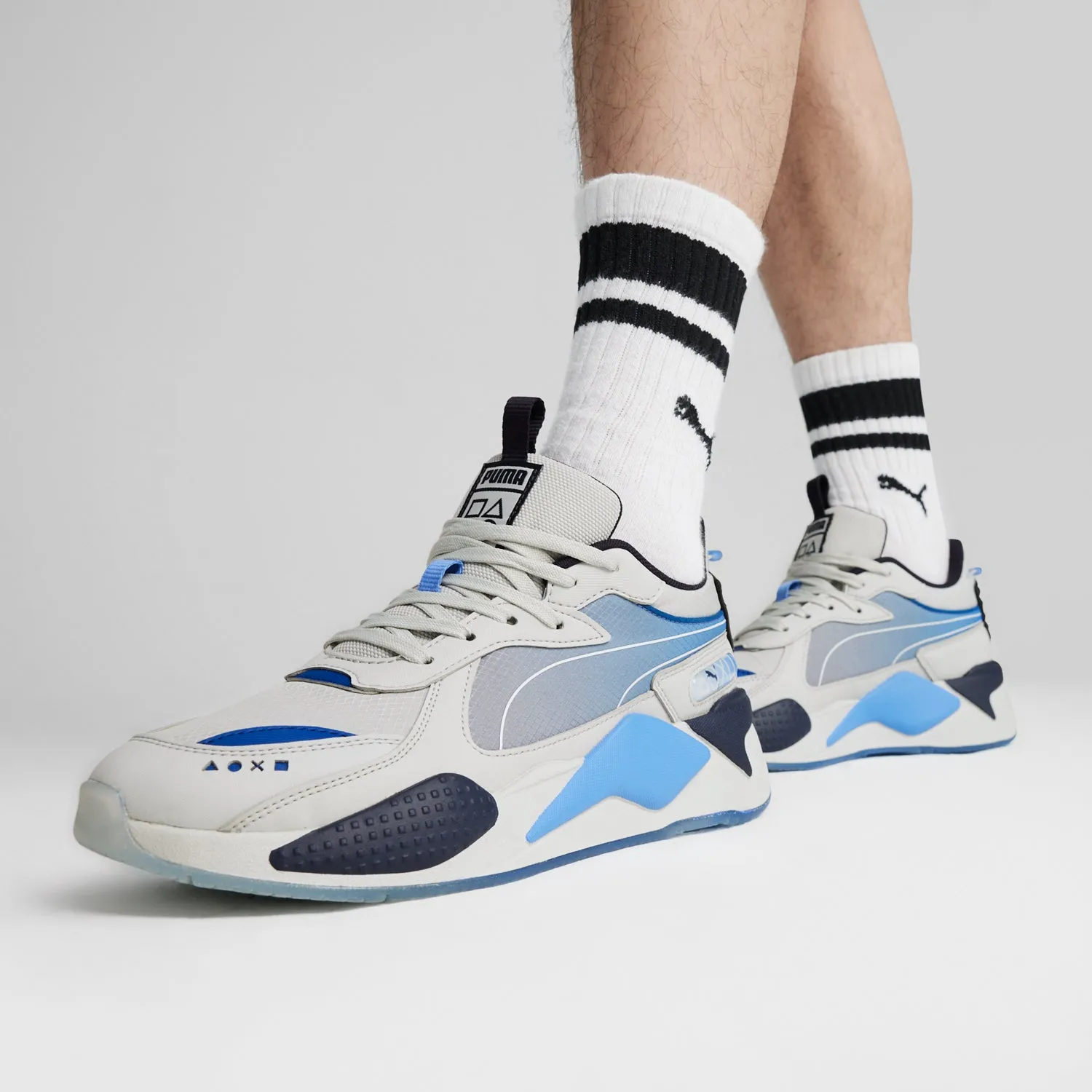 Giay Puma RS-X x Playstation 'Glacial Grey' 396311-01