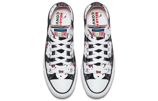 Giay Converse Chuck Taylor All Star Ox x Hello Kitty 'Black' 162947C