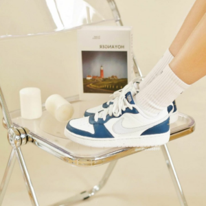 Giay Nike Court Borough Low 2 SE 'White Valerian Blue' BQ5448-121