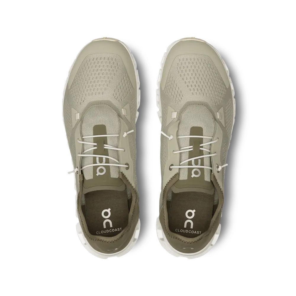 Giay On Running Cloud 5 Coast Chalk 'Olive' 3MD10532821