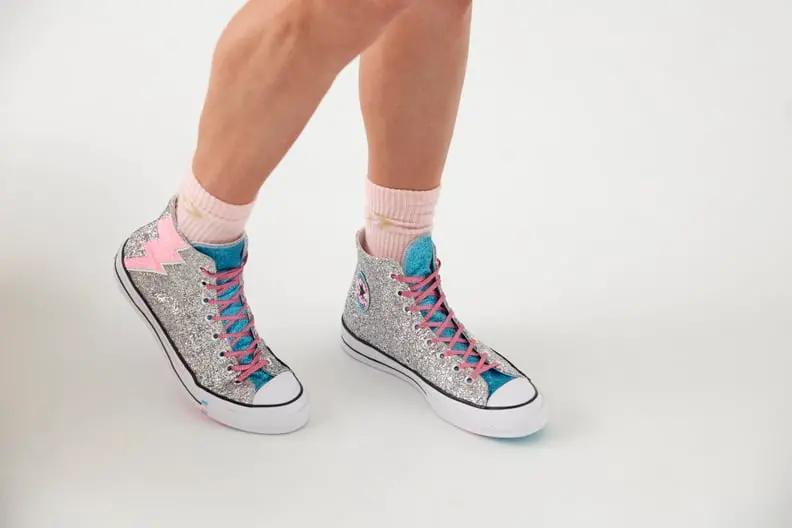 Giay Converse Chuck 70 Hi 'Pride Shimmering Silver' 165723C
