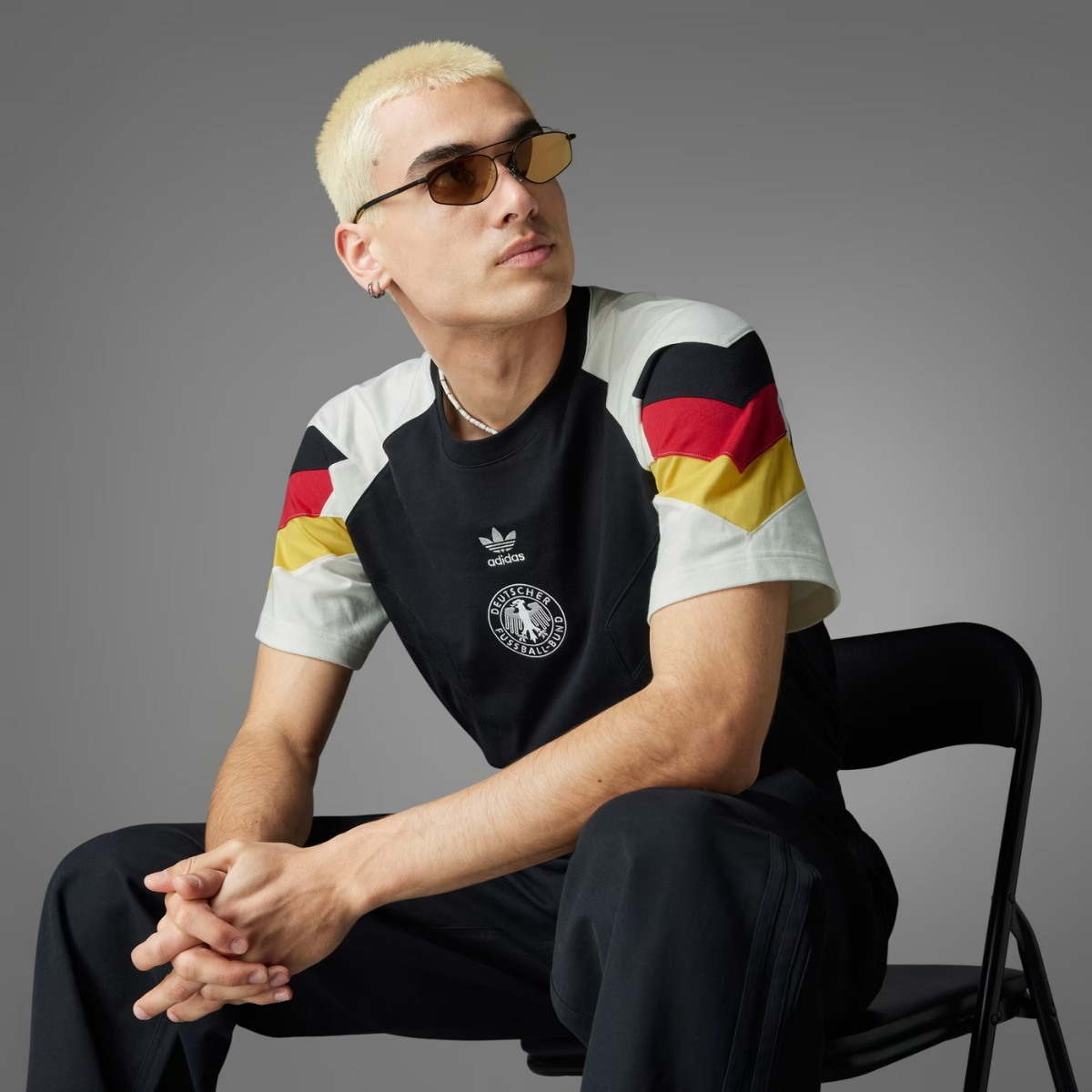 Áo Adidas Germany Originals T-Shirt 'Black' IY7052 - Ảnh 6