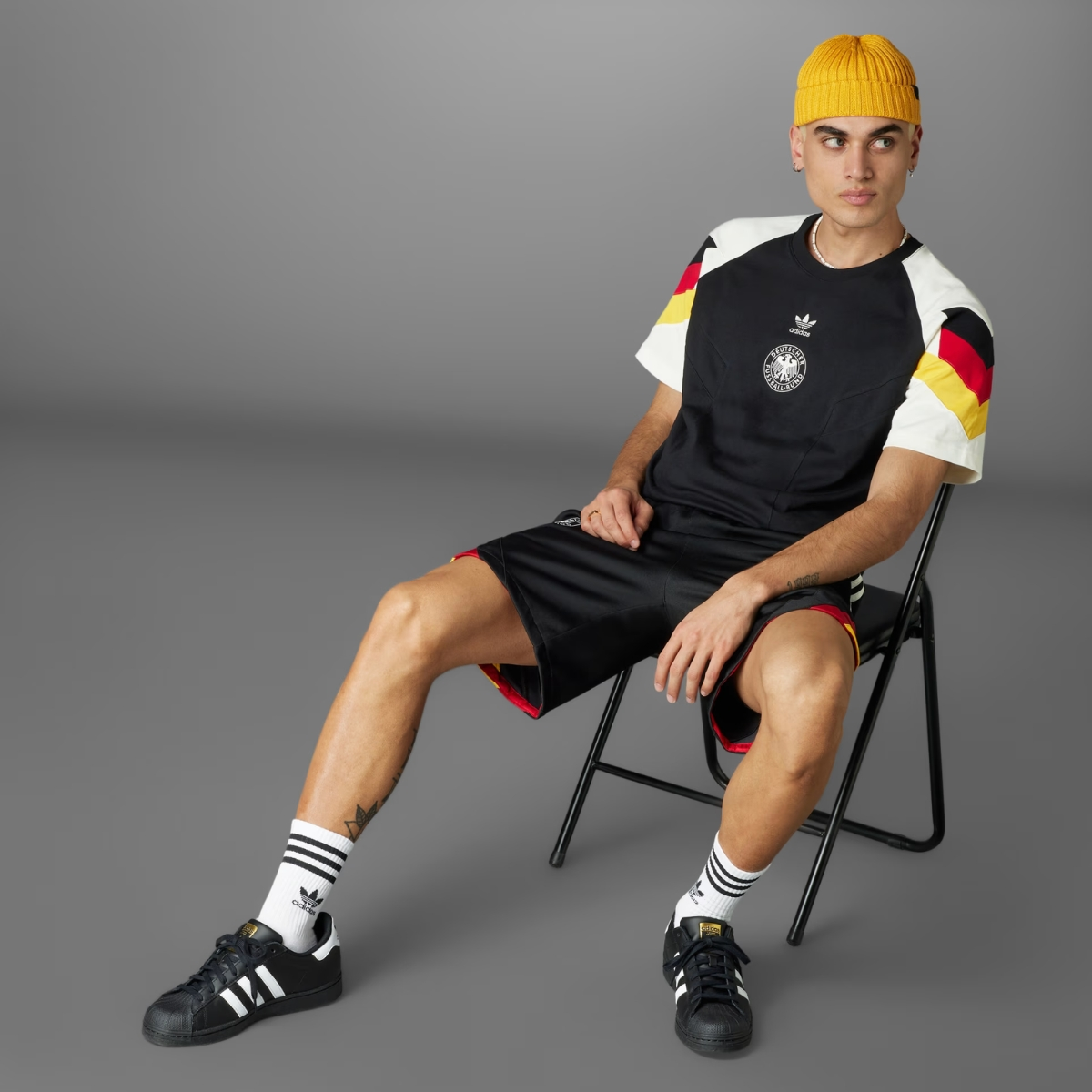 Áo Adidas Germany Originals T-Shirt 'Black' IY7052 - Ảnh 4