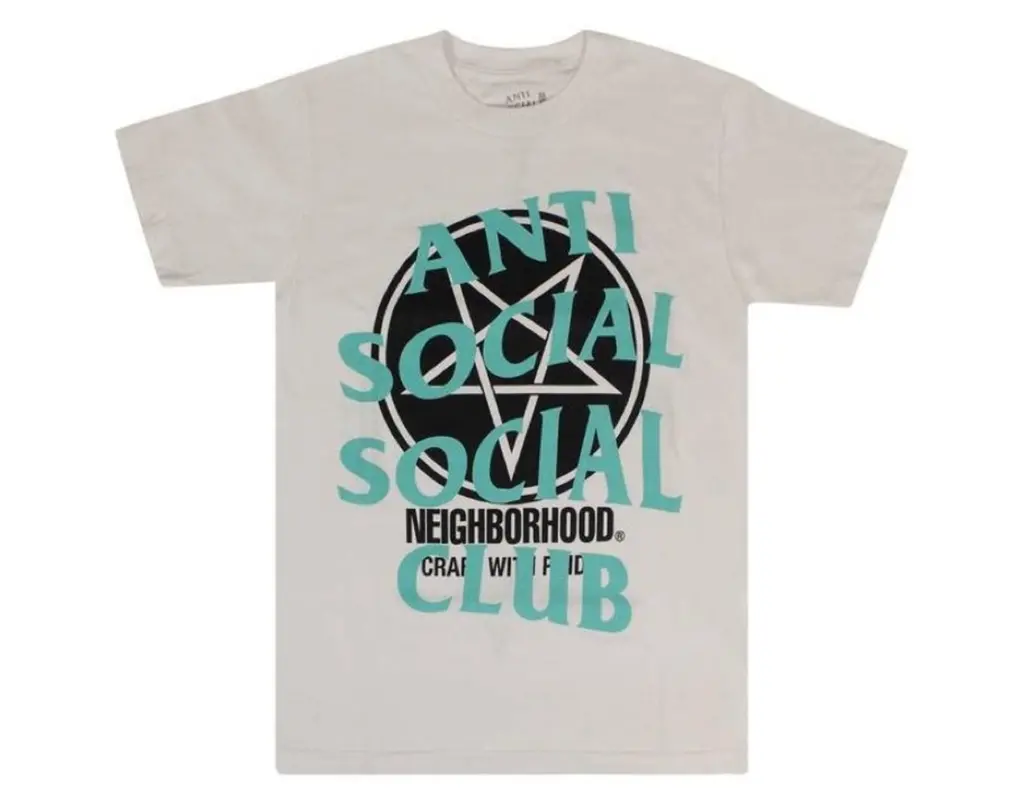 Ao Anti Social Social Club x Neighborhood Shirt 'White' AS0898