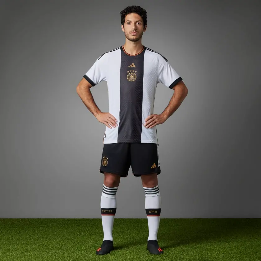 Ao Adidas Germany 22/23 Home Jersey 'White Black' HF1693
