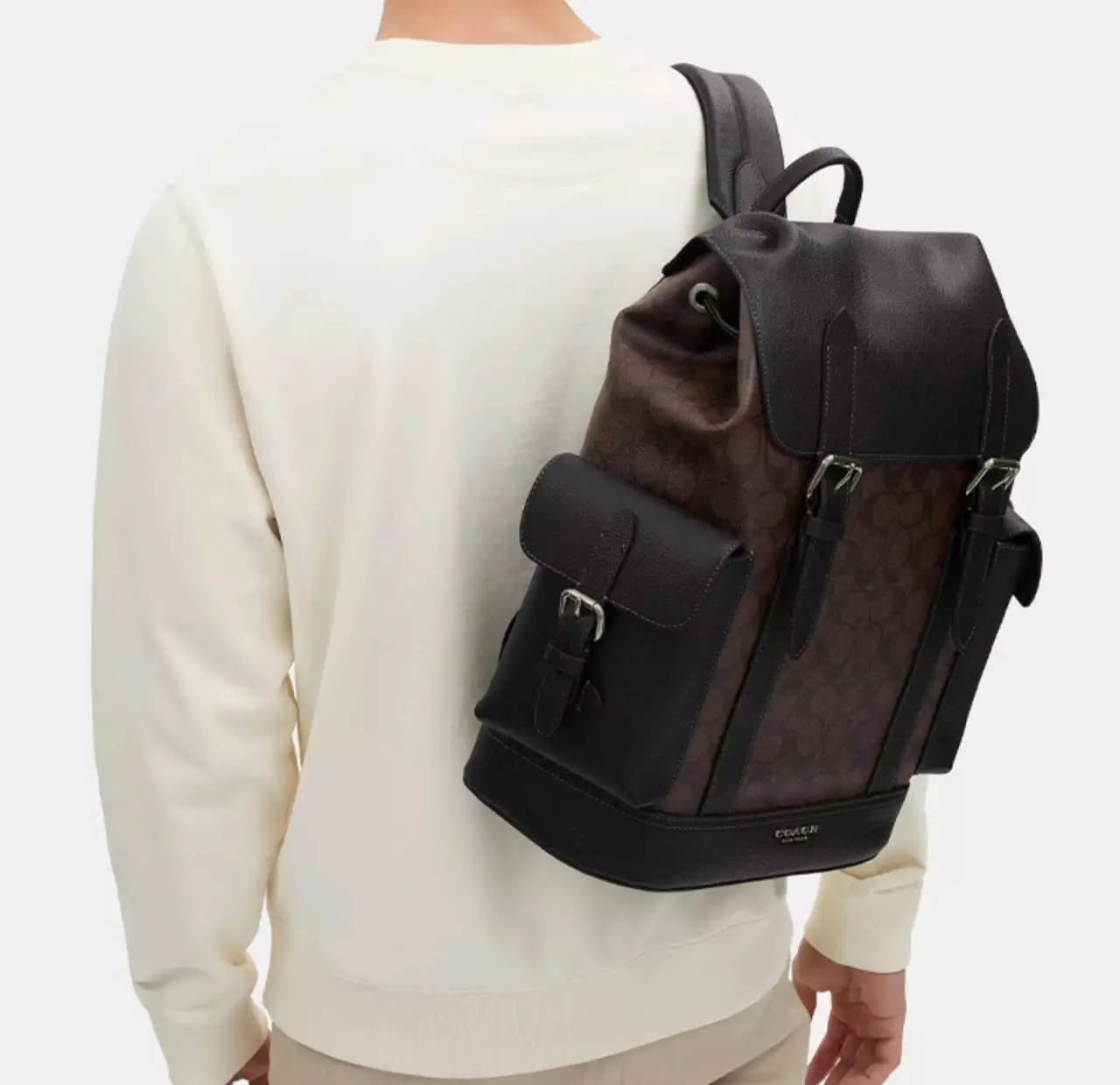 Balo Coach Hudson Backpack 30 Classic 'Black' CR388-QBAE4