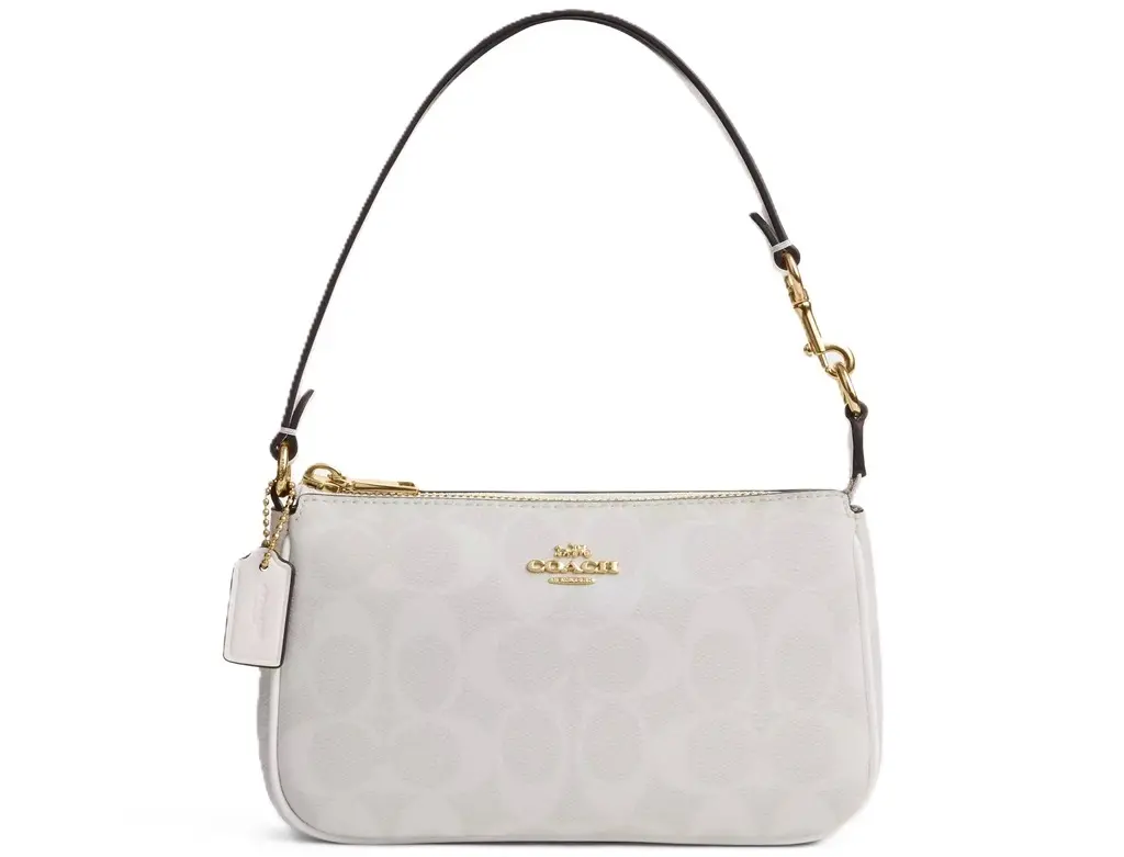Tui Coach Nolita 19 In Signature Canvas 'White' CS442-IMRFF