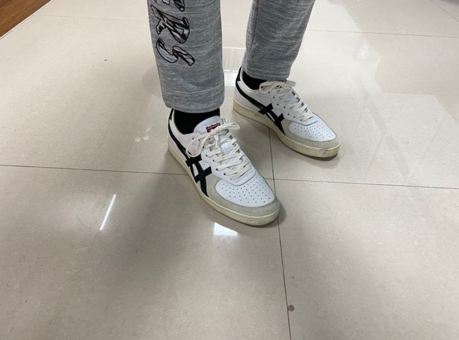 Giay Onitsuka Tiger GSM 'White Black' D5K2Y-0190