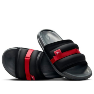 Dep Nike Jordan Super Play Slide 'Black Fire Red' DM1683-060
