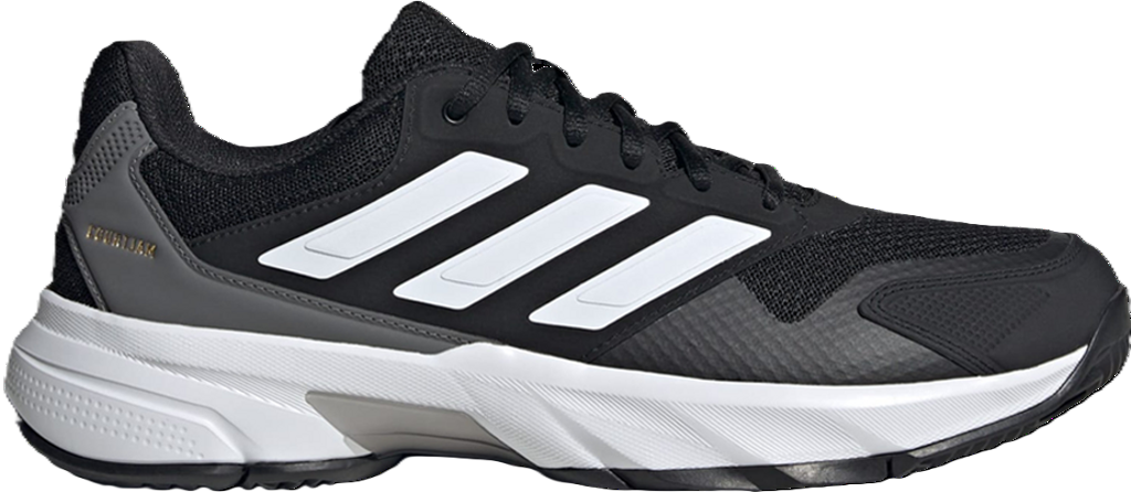 Giay Adidas CourtJam Control 3 'Black White' IF0458