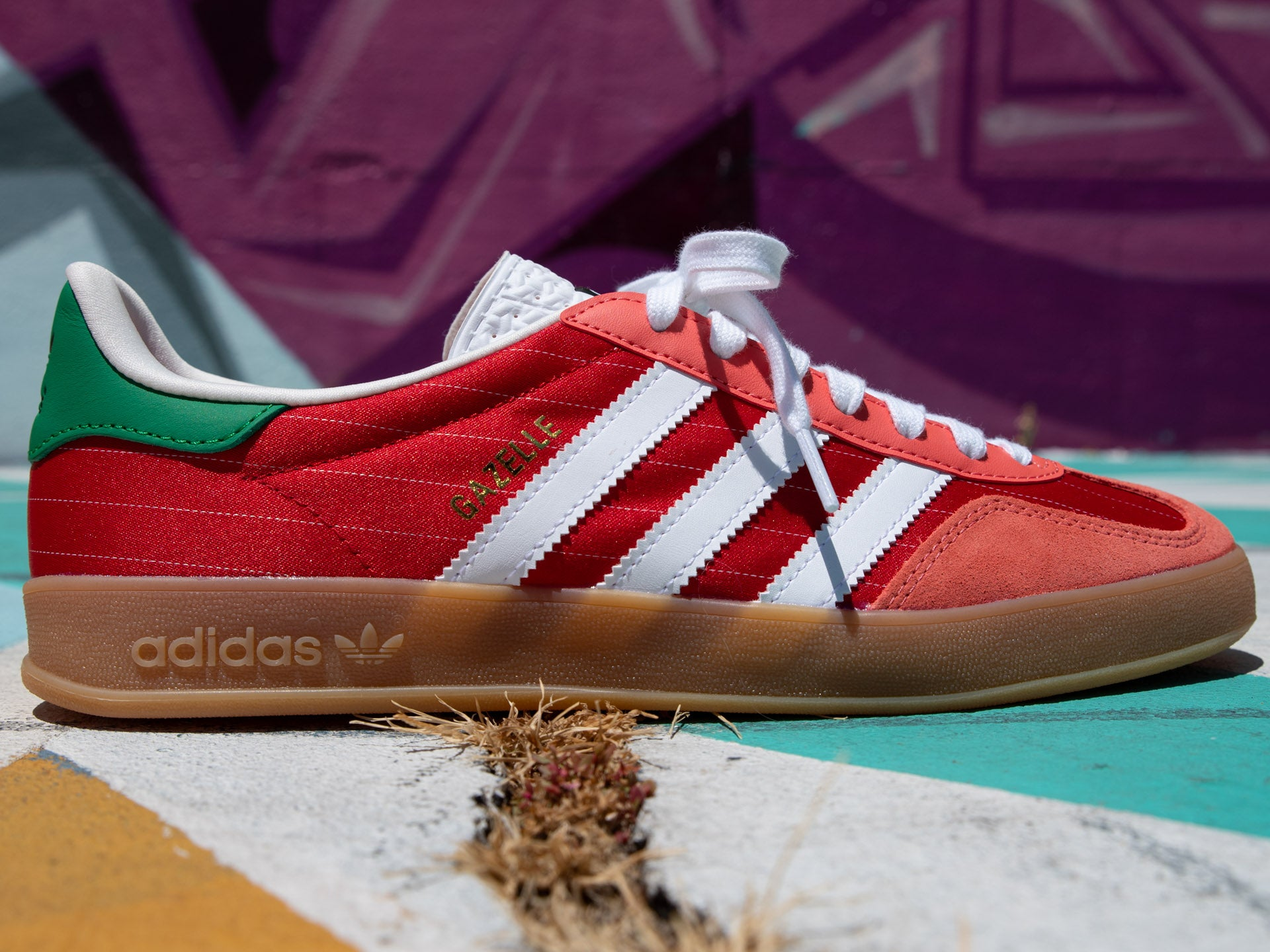 Giay Adidas Gazelle Indoor 'Better Scarlet' IF9641