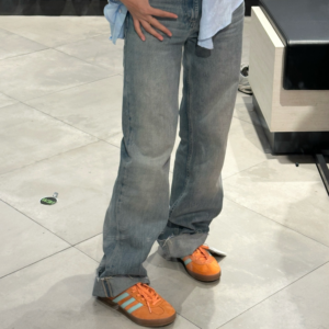 Giay Adidas Gazelle Indoor 'Orange Clear Mint' IH7499