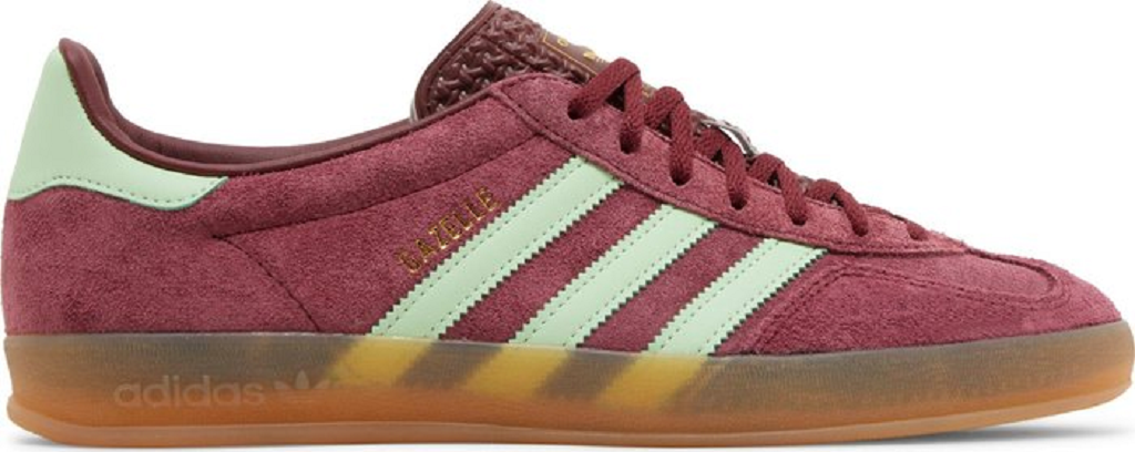 Giay Adidas Gazelle Indoor 'Red Semi Green Spark' IH7487