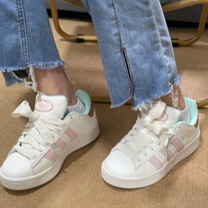 Giay Adidas Originals Campus 00s 'White Pink Brown' IH3281