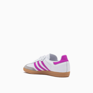 Giay Adidas Samba OG J 'White Purple Burst Gum' IH2873
