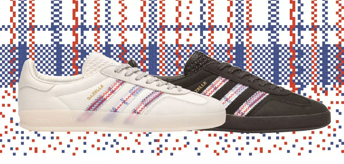 Giay Adidas x Alwayth Gazelle Indoor 'White' IH7608