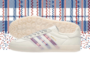 Giay Adidas x Alwayth Gazelle Indoor 'White' IH7608