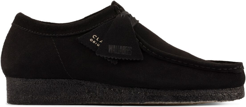 Giay Clarks Originals Wallabee "Black Suede" 26155519