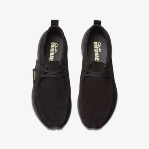 Giay Clarks Walla Eden Lo 'Black Suede' 26175680