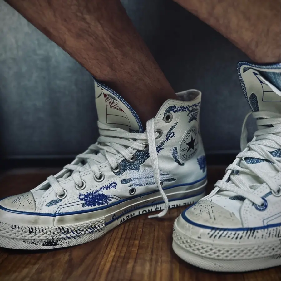 Giay Converse ERROR x Chuck 70 High 'Collection' A05351C